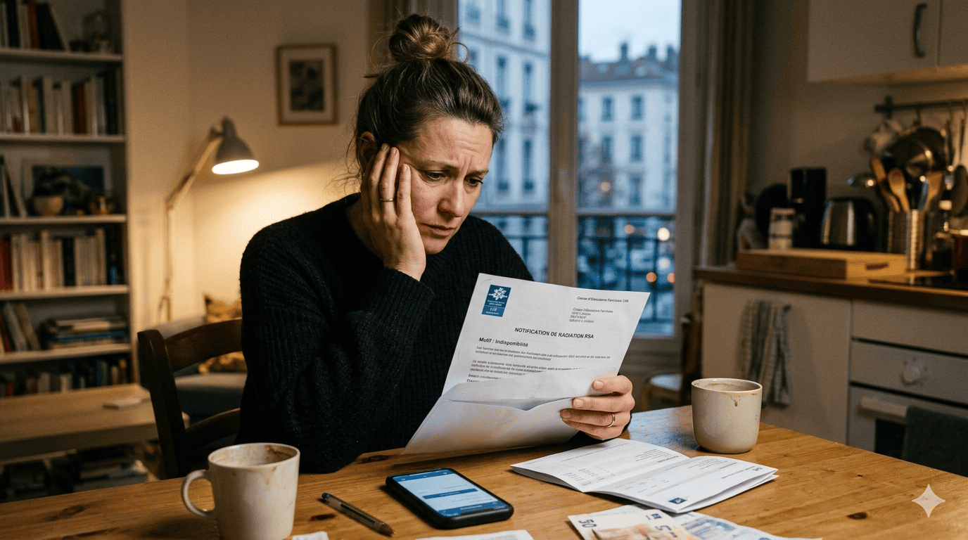 Illustration sur Pourquoi je ne touche plus le RSA sans raison ? - aides sociales en France