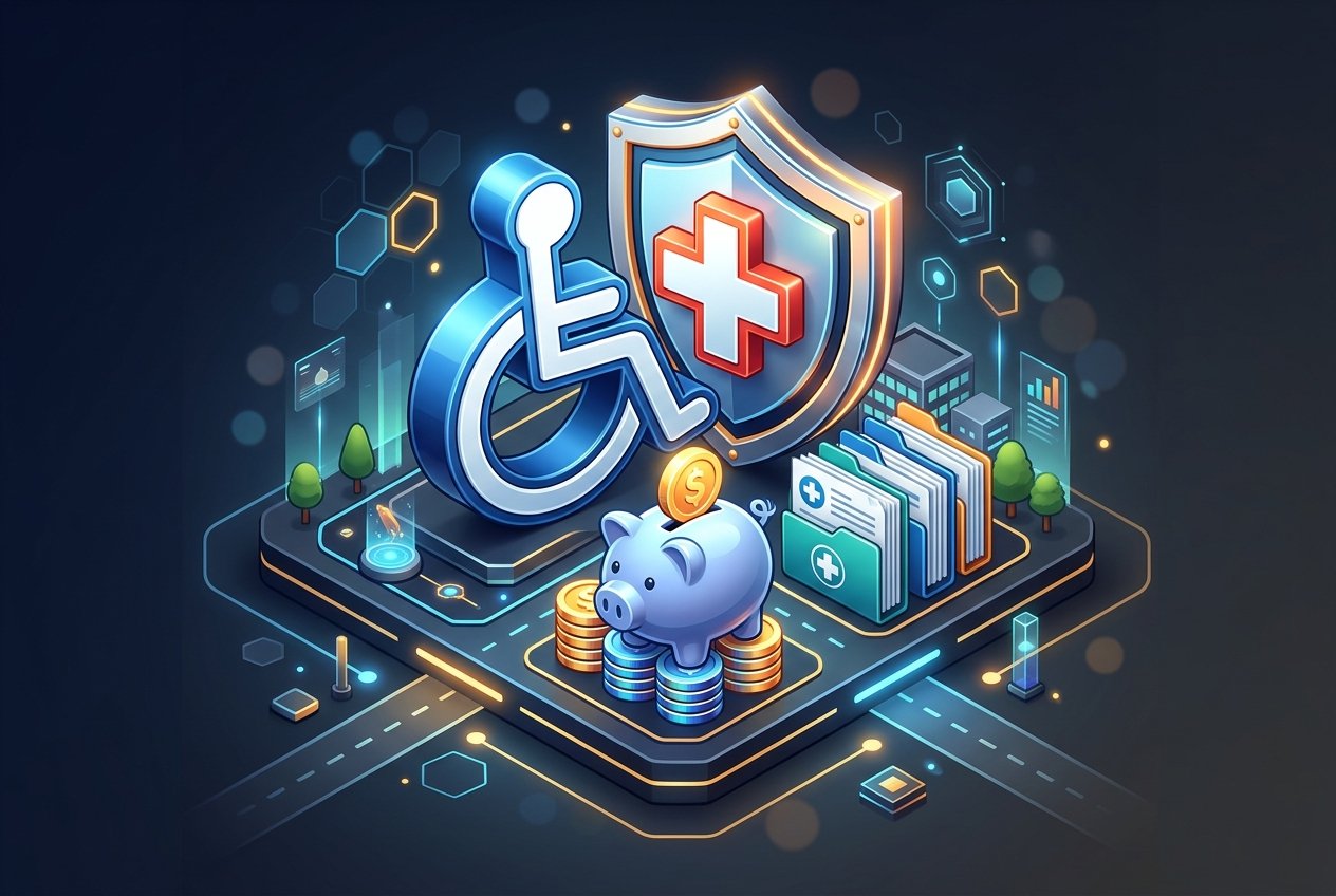 Illustration - L'Allocation aux Adultes Handicapés (AAH) en 2026 : Déconjugalisation, Calcul et Démarches MDPH